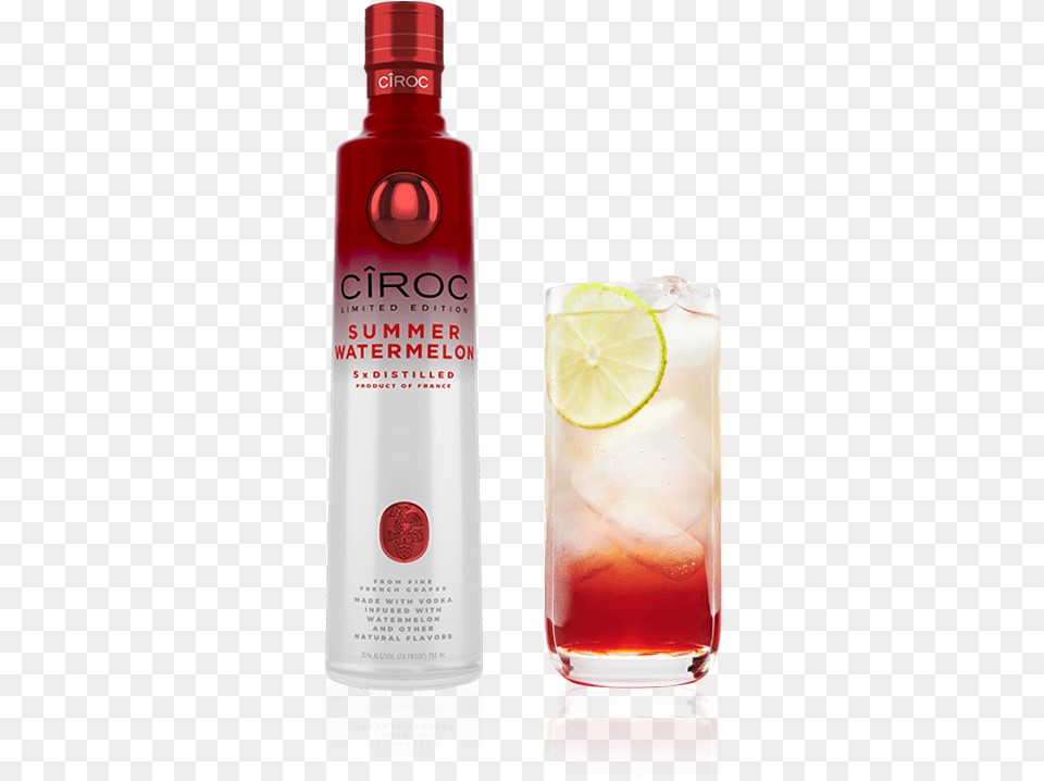 Ciroc Summer Watermelon, Alcohol, Liquor, Gin, Beverage Free Png Download