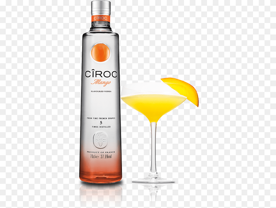 Ciroc Vodka Mango, Alcohol, Beverage, Liquor, Gin Free Png