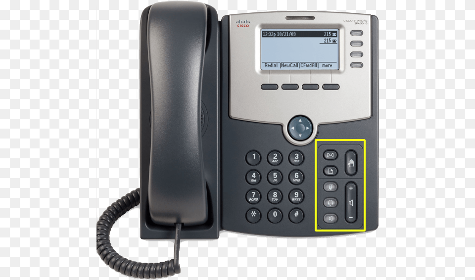 Cisco 504g Hard Buttons Cisco 504g Ip Phone, Electronics, Mobile Phone, Dial Telephone Png Image