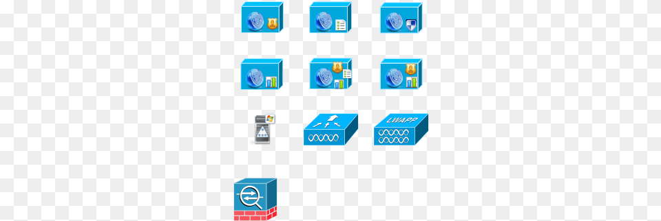Cisco Ise Identity Services Engine Icons Ppt Electric Blue, Computer, Electronics, Pc, Computer Hardware Free Png