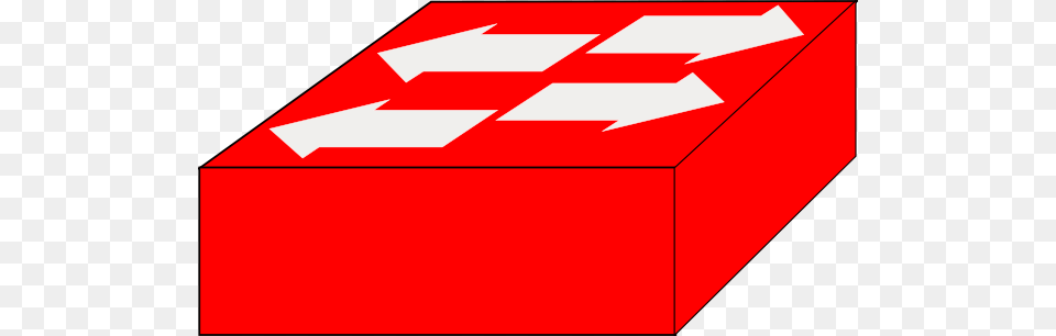 Cisco Switch Down Red Clip Art Png Image