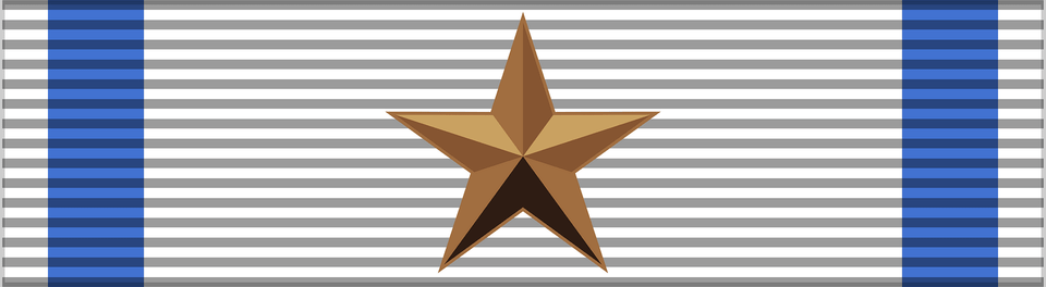 Cism Bronze Star Of Sports Merit Bar Clipart, Star Symbol, Symbol Free Transparent Png