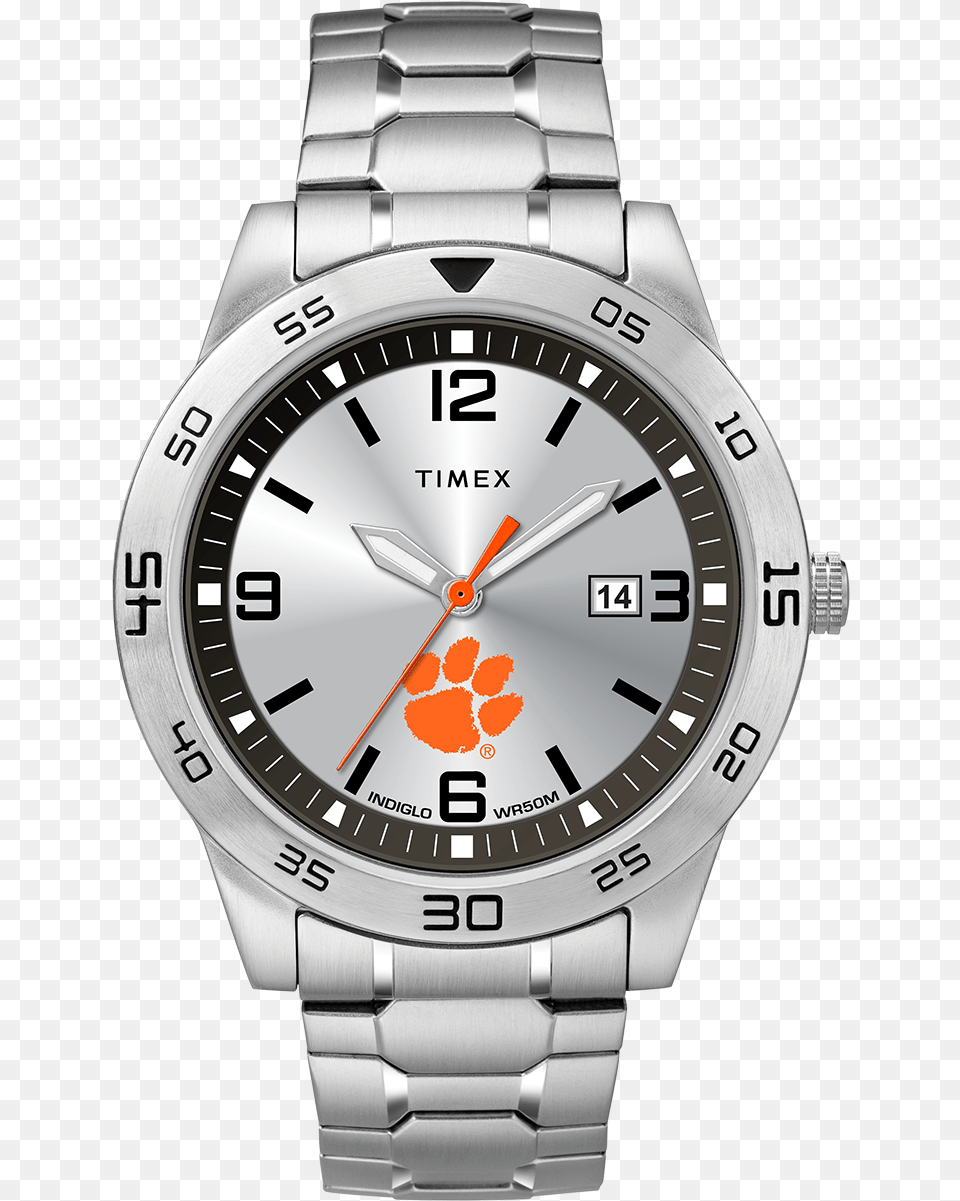 Citation Clemson Tigers Large Timex Watch, Arm, Body Part, Person, Wristwatch Png Image