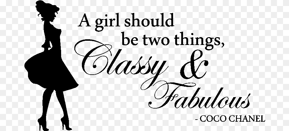 Citation Femme Coco Chanel, Gray Free Transparent Png