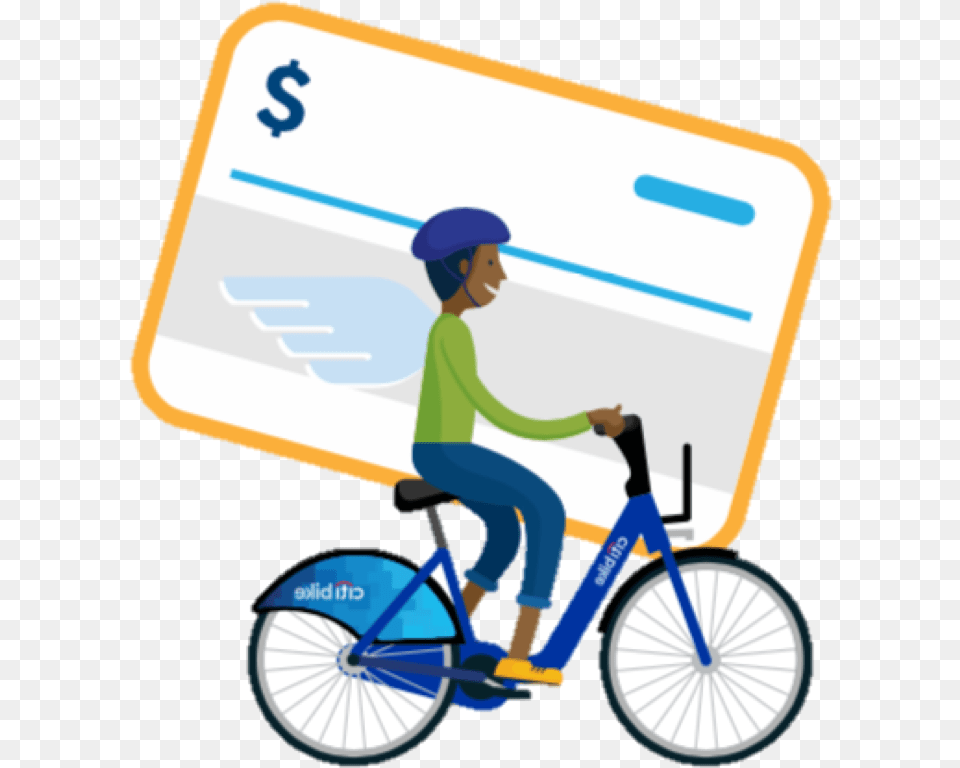 Citibike Illustration, Boy, Child, Person, Male Free Png Download