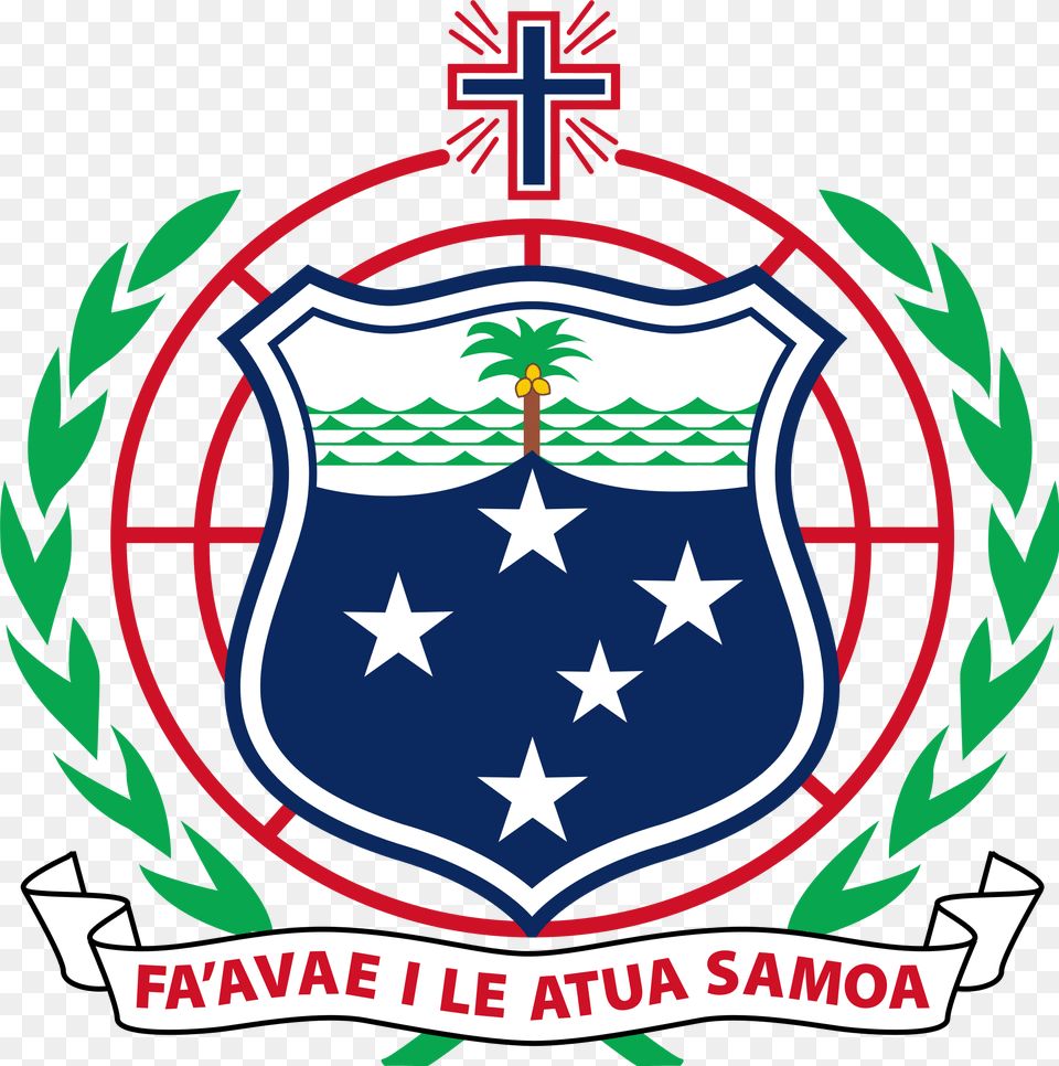 Citizenship Act Samoa Coat Of Arms, Emblem, Symbol, Armor, Dynamite Free Png