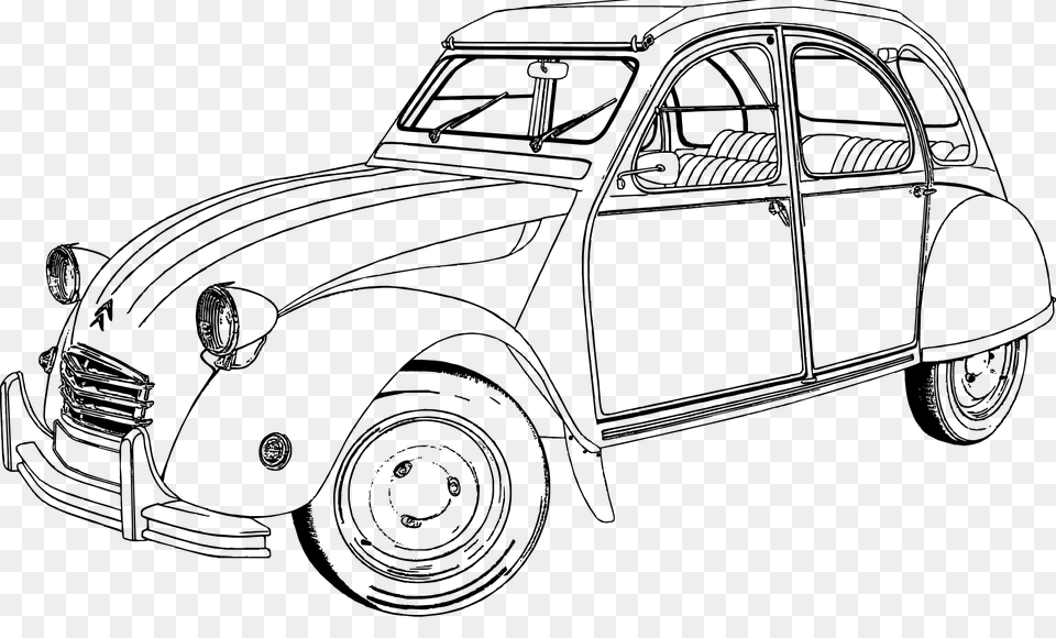 Citroen, Art, Car, Drawing, Transportation Free Png Download