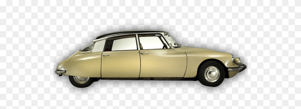 Citroen Ds 21 Yellow, Car, Vehicle, Transportation, Sedan Free Png Download