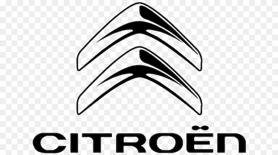 Citroen Logo Black And White, Emblem, Symbol, Chandelier, Lamp Free Transparent Png