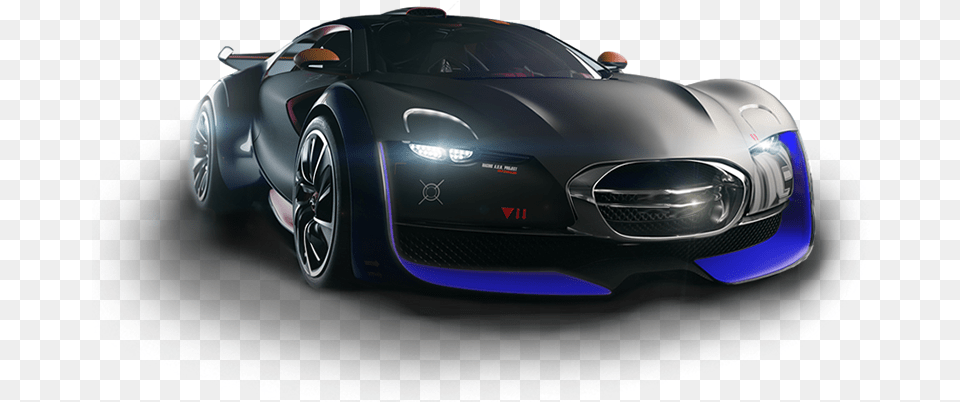 Citroen Survolt, Car, Vehicle, Coupe, Transportation Free Png