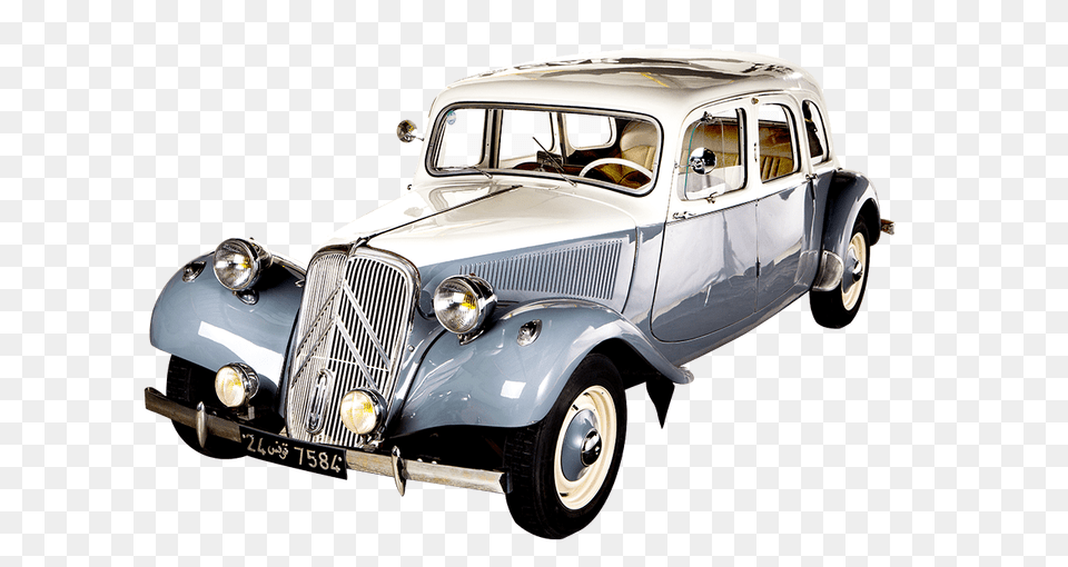 Citroen Traction Limousine, Car, Transportation, Vehicle, Machine Free Png