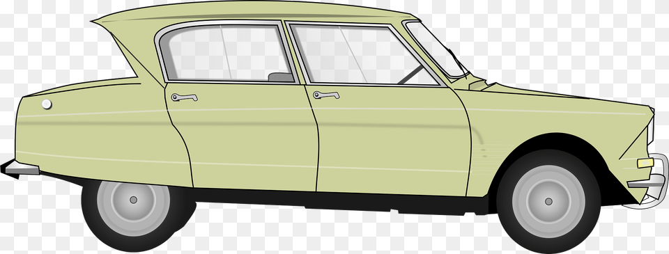 Citron Ami 6 Clipart, Car, Vehicle, Sedan, Transportation Png Image