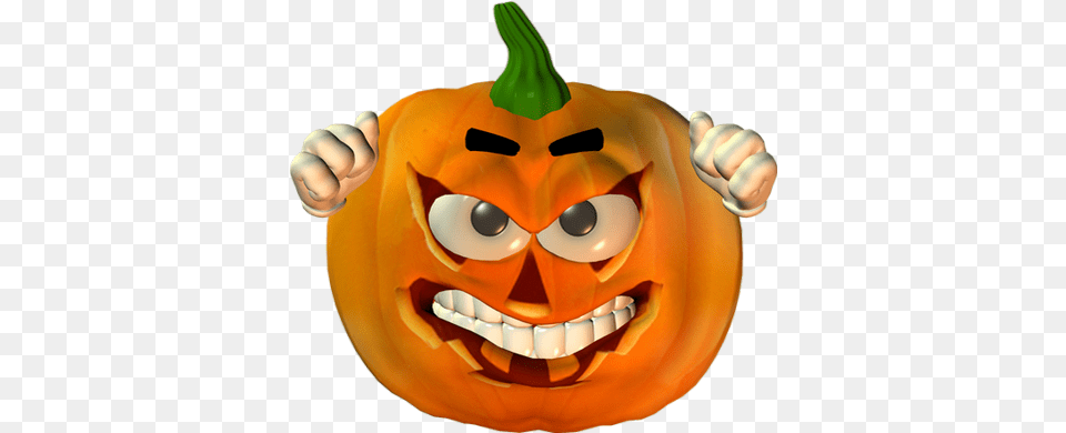 Citrouille Halloween Pumpkin, Food, Plant, Produce, Vegetable Free Transparent Png