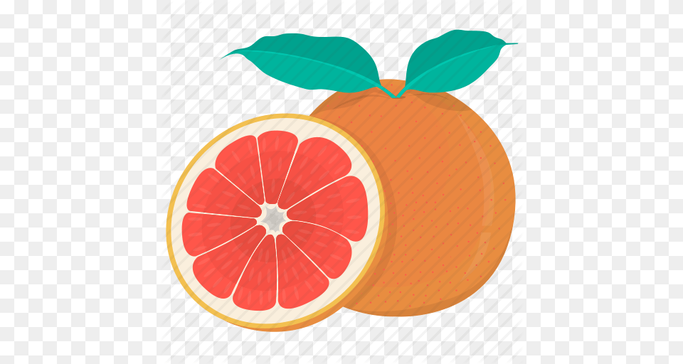 Citrus Food Fruit Grapefruit Kitchen Meal Plant Icon, Citrus Fruit, Produce, Pomelo, Disk Png Image