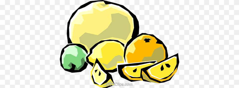 Citrus Fruits Royalty Vector Clip Art Illustration, Food, Fruit, Plant, Produce Free Png