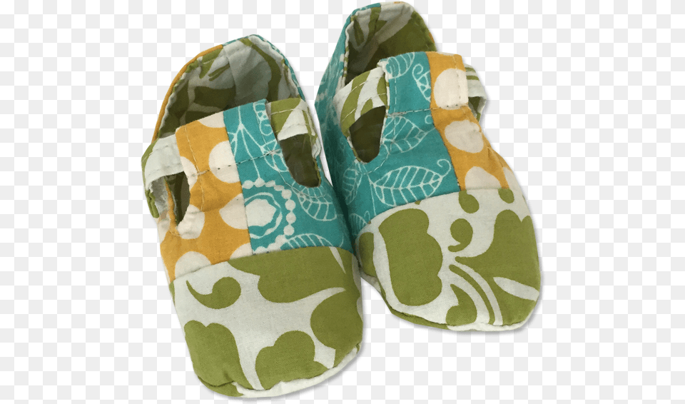 Citrus Scrappy Baby Booties 2 Sizessrcset Cdn Slip On Shoe, Clothing, Footwear, Sneaker, Diaper Free Png Download