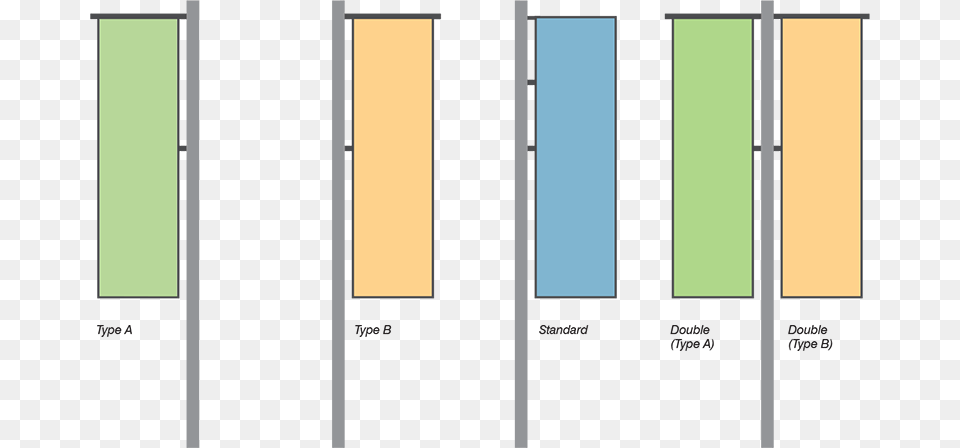 City Banners Offers Three Types Of Banner Poles, Pencil Png