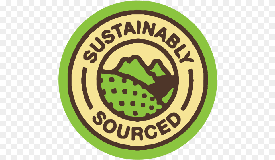 City Bean Icon Sustainably Sourced Large, Logo, Badge, Symbol Free Transparent Png
