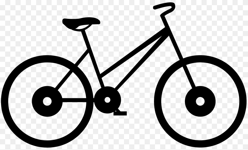 City Bicycle Silhouette, Transportation, Vehicle, Device, Grass Png