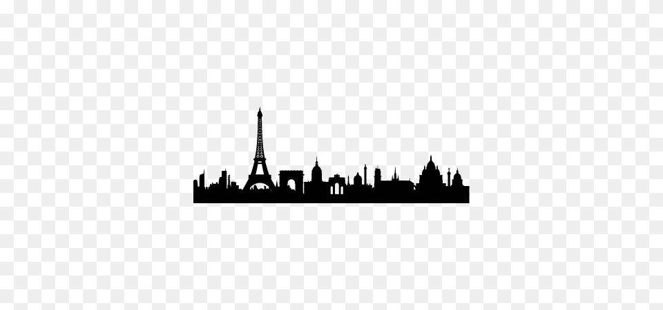City Border Clipart Free Clipart, Silhouette, Architecture, Building, Spire Png Image