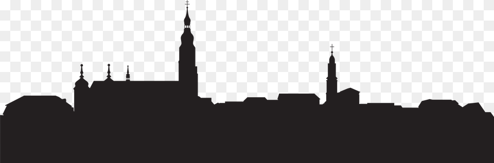 City Building Silhouette At Getdrawings Com Free Silhouette Buildings Transparent Background, Architecture, Spire, Tower Png Image