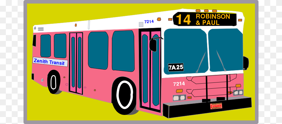 City Bus, Transportation, Vehicle Png Image
