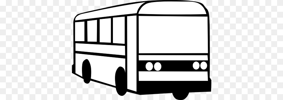 City Bus Black And White City Bus Black And White, Transportation, Vehicle, Gate, Tour Bus Free Transparent Png