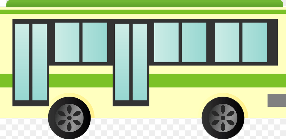 City Bus Clipart, Transportation, Vehicle, Moving Van, Van Free Png