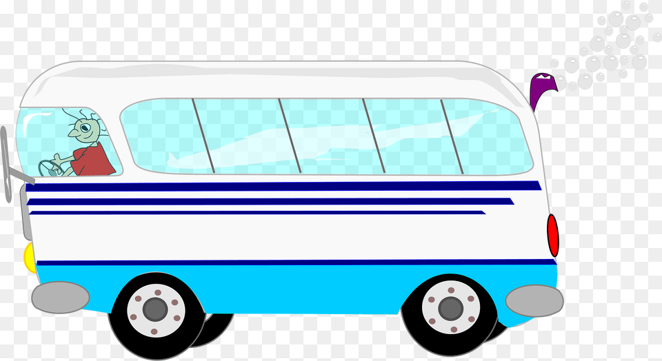City Bus Clipart, Vehicle, Van, Transportation, Minibus Png Image