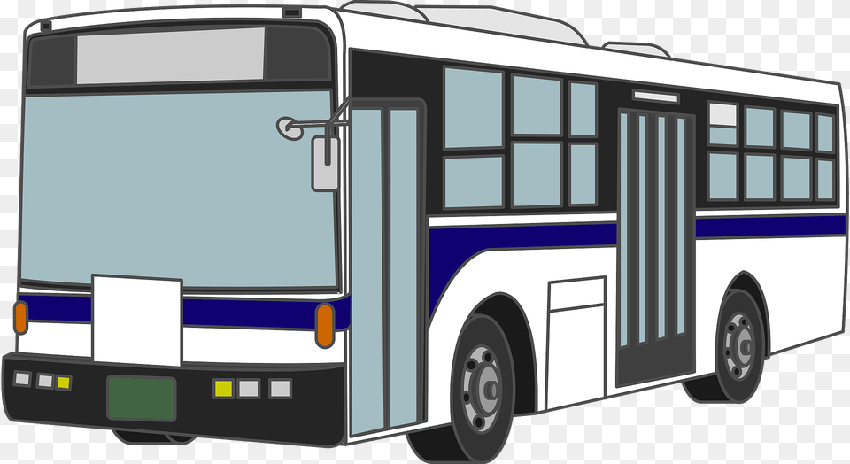 City Bus Clipart, Transportation, Vehicle, Tour Bus Free Png