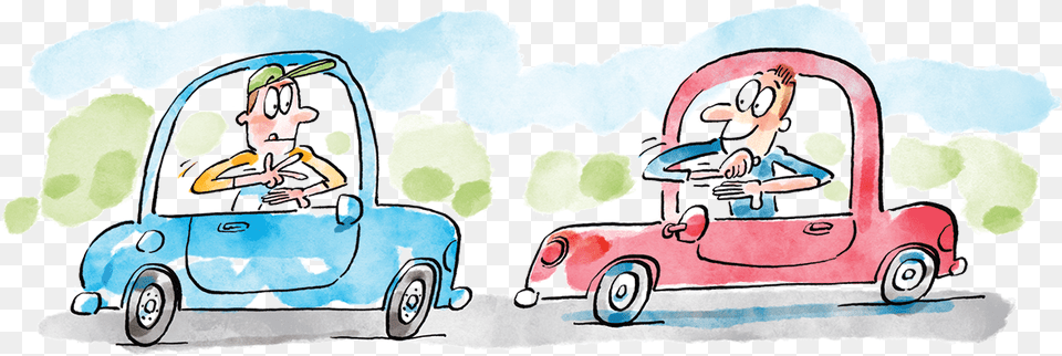 City Car Cartoon, Baby, Person, Vehicle, Transportation Free Png