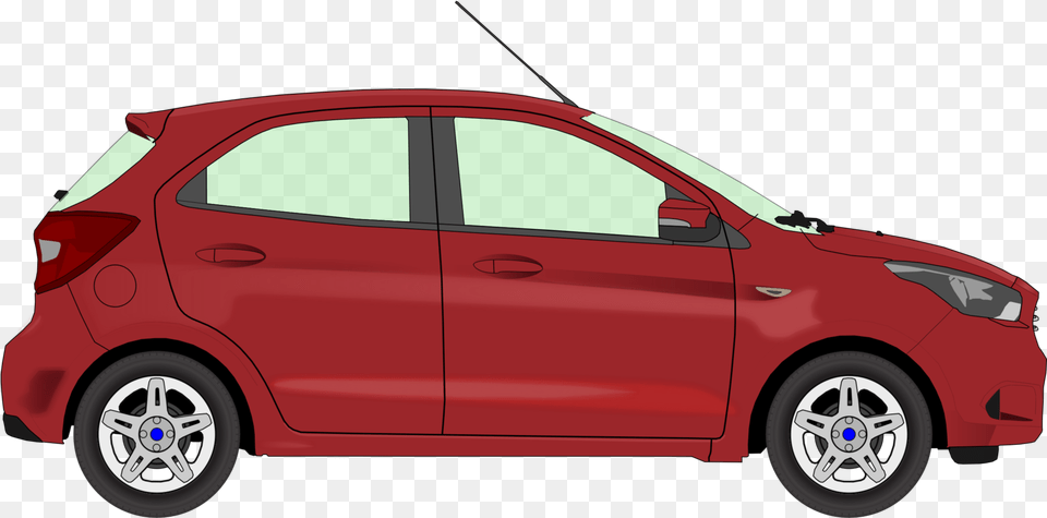 City Car Van Toyota Car Icon Cartoon Hatchback Clipart, Spoke, Machine, Vehicle, Transportation Free Transparent Png