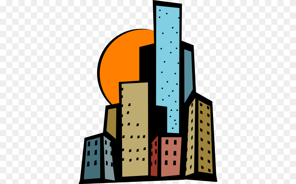 City Clipart, Architecture, Building, High Rise, Metropolis Free Transparent Png