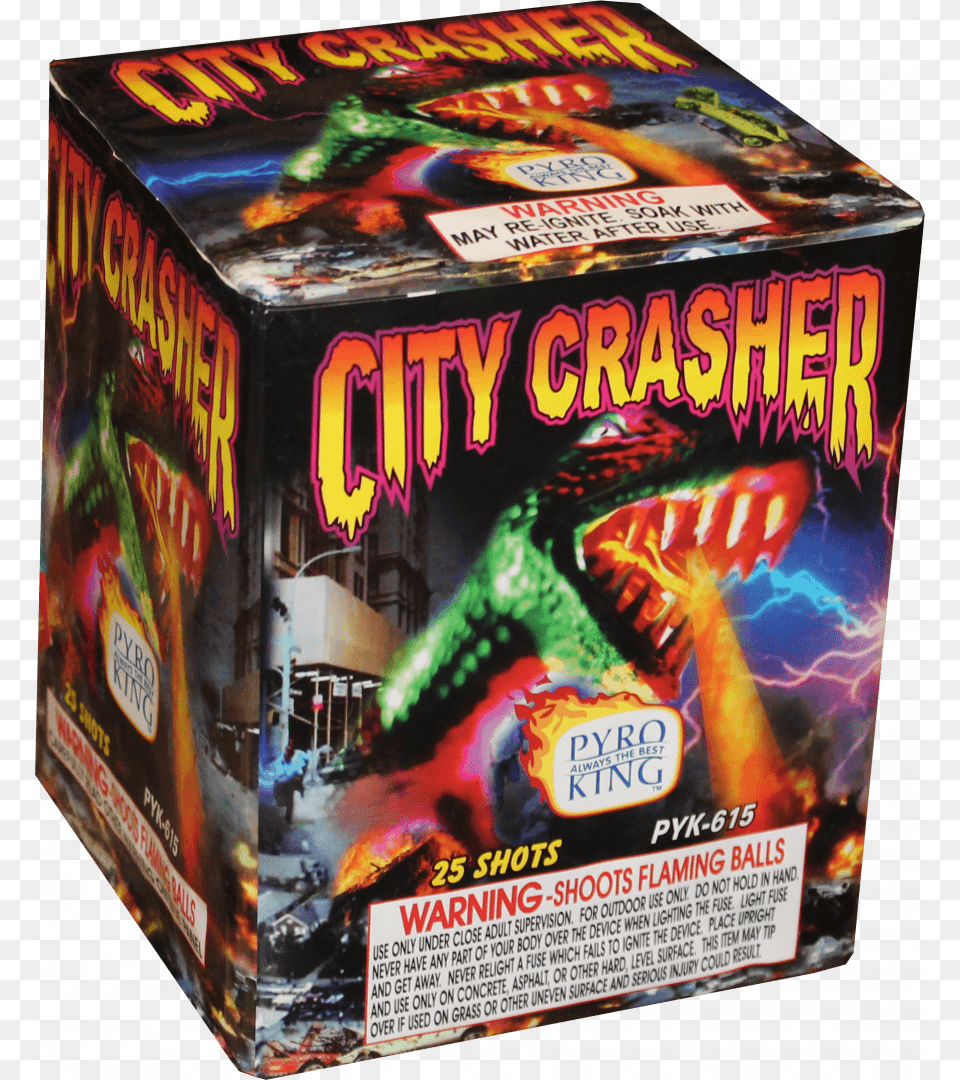 City Crasher Action Figure, Box, Food, Sweets, Adult Free Png