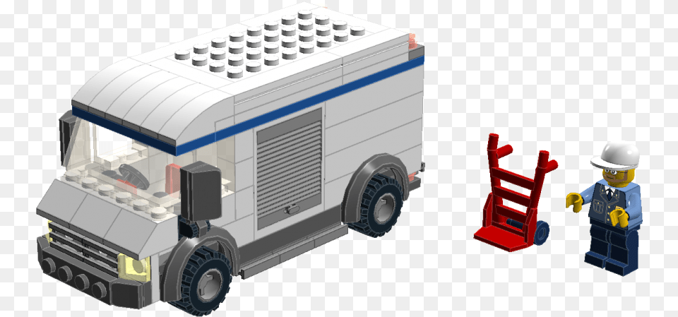 City Delivery Van Lego Delivery Van, Trailer Truck, Transportation, Truck, Vehicle Free Png Download