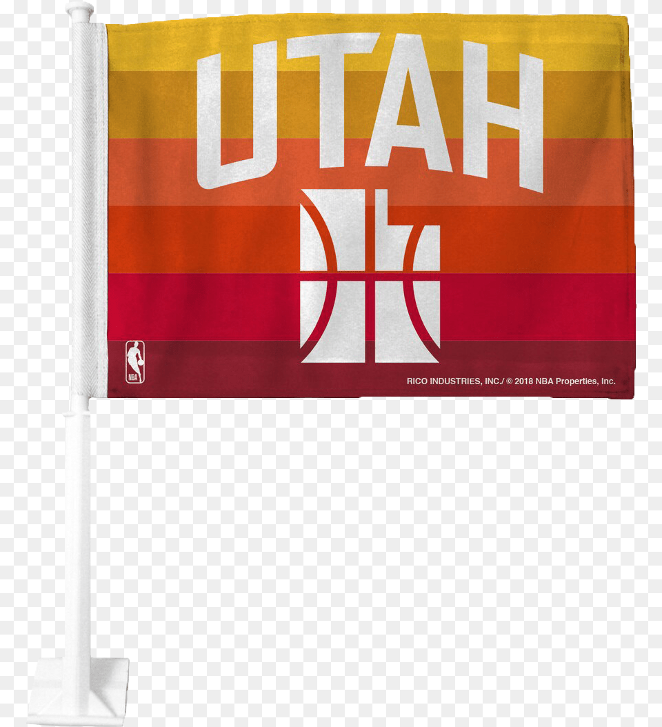 City Edition Car Flag Orange City Edition Rico Vertical, Banner, Text, Fence Png