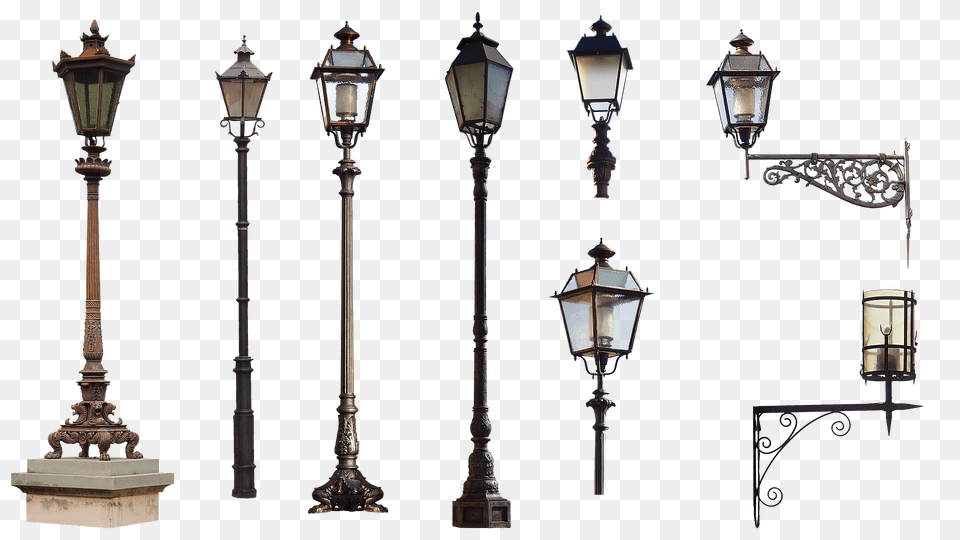 City Furniture Lamp, Lamp Post Png Image