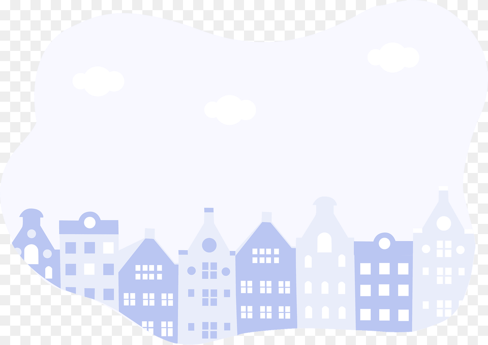 City Houses Background Clipart, Ice, Outdoors, Nature Free Png Download