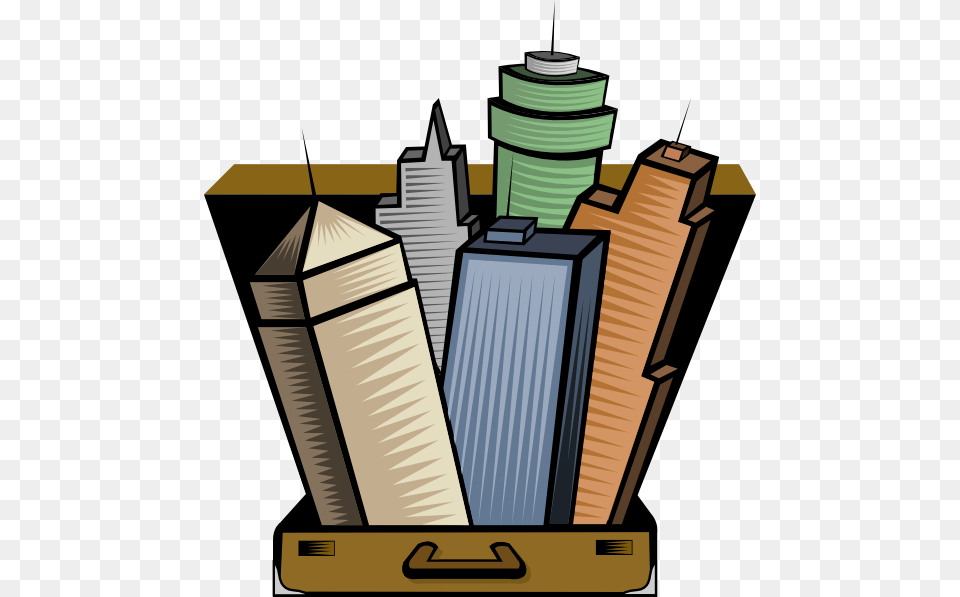 City In A Suitcase Clip Art, Dynamite, Weapon Free Png