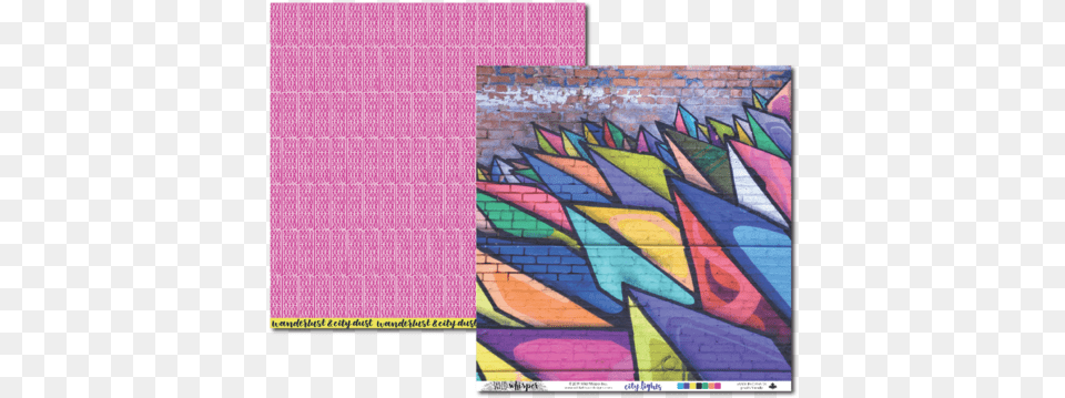 City Lights 12x12 Paper Pack Patchwork, Art, Painting, Architecture, Brick Free Png Download