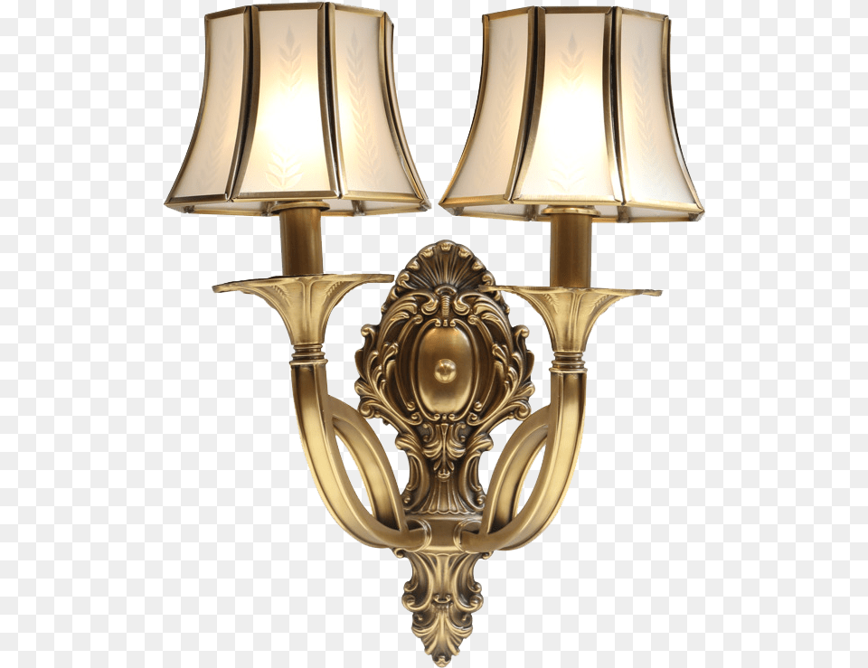 City Lights Accra Abajur De Parede, Bronze, Lamp, Lampshade Free Png