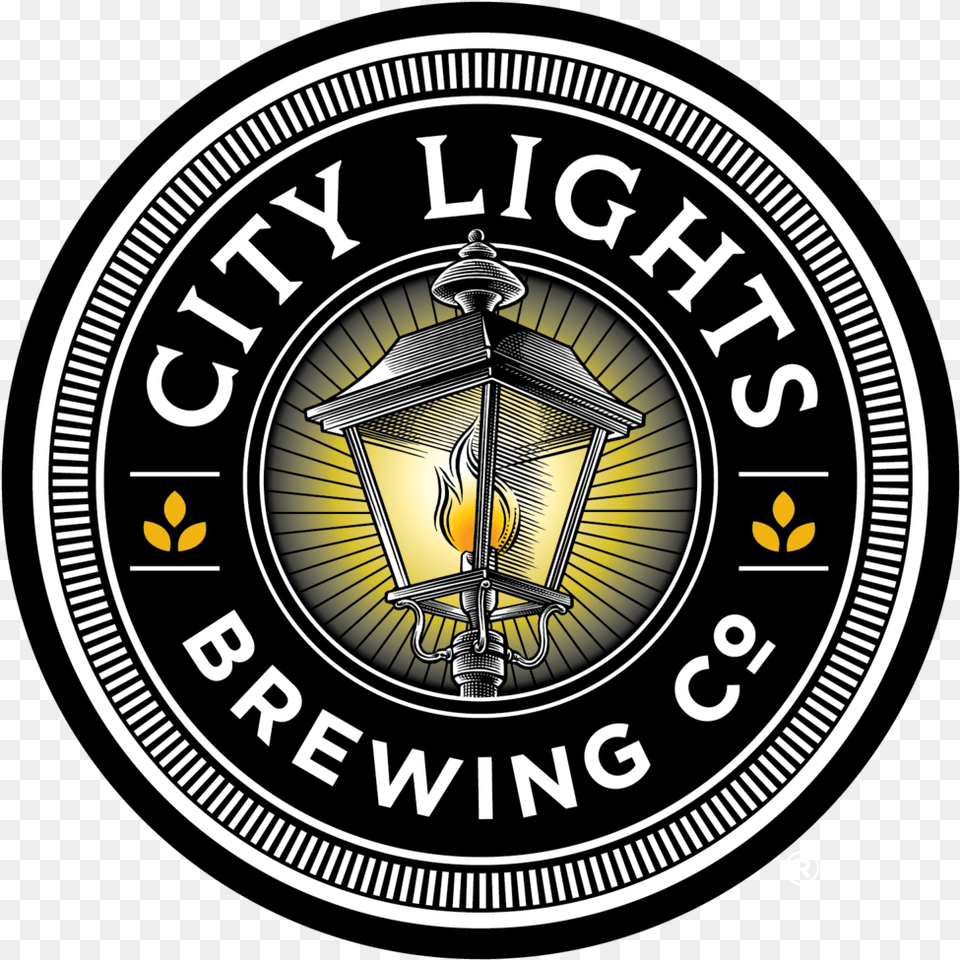 City Lights Brewing Co, Emblem, Logo, Symbol, Architecture Free Png Download