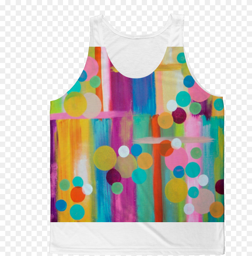 City Lights Classic Sublimation Adult Tank Top Active Tank, Clothing, Tank Top, Pattern Png Image