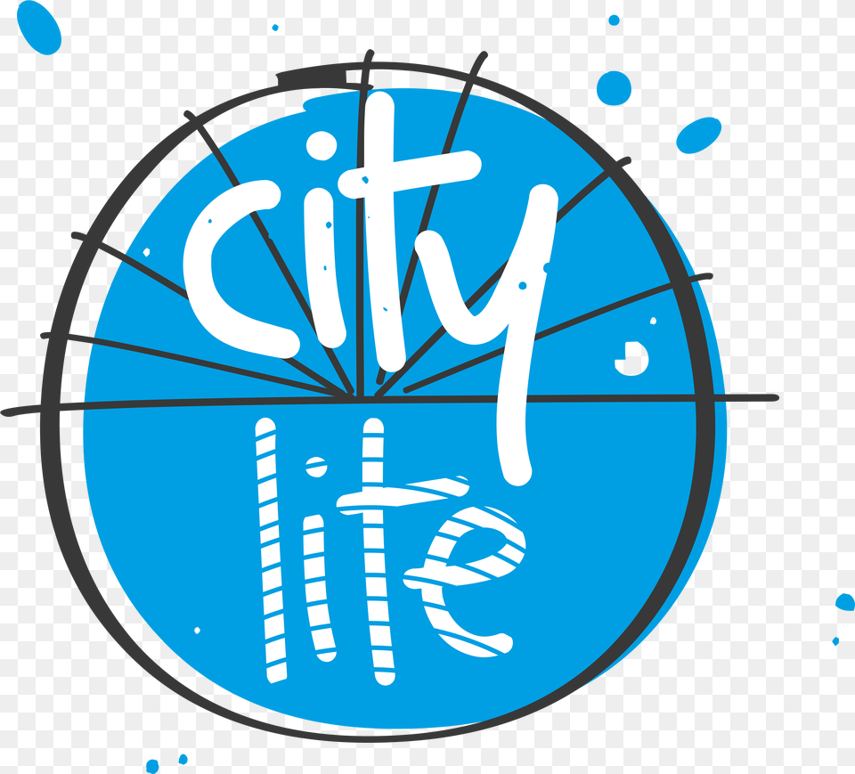 City Lite Logo 2016 Original Cute City Blue Cityhill Circle, Text Free Png Download