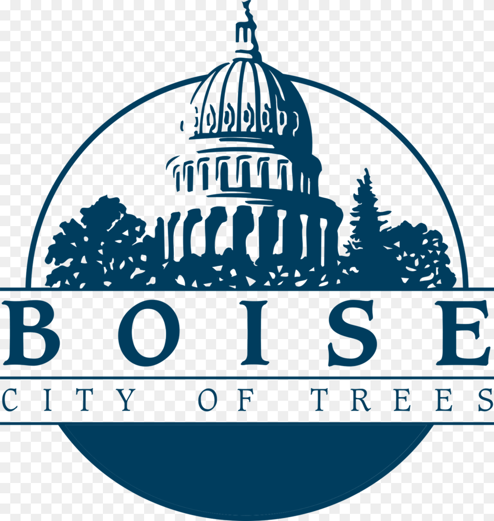 City Of Boise Big City Of Boise Logo, Architecture, Building, Dome Png Image