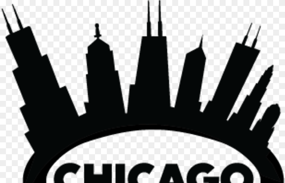 City Of Chicago Skyline Silhouette Clipart Kulture Chicago, Accessories, Jewelry, Crown Free Png Download
