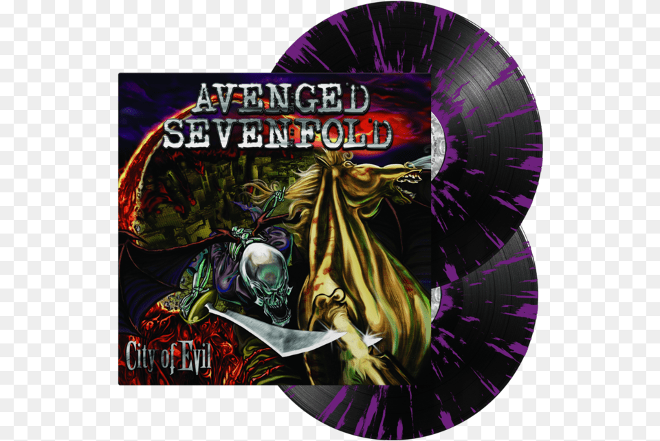 City Of Evil Avenged Sevenfold City Of Evil Canciones, Book, Comics, Publication, Adult Free Png Download