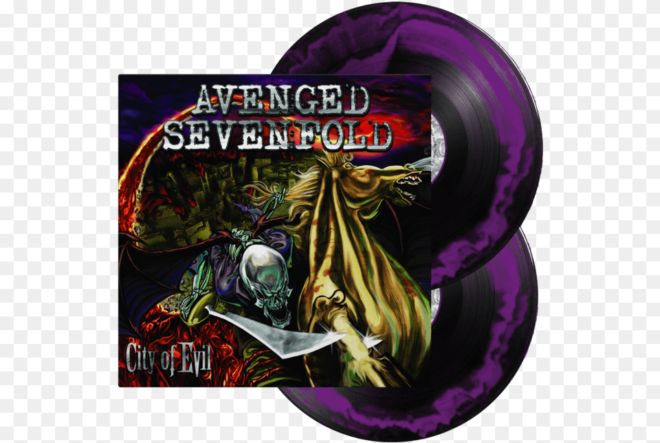 City Of Evil Download Avenged Sevenfold City Of Evil Vinyl, Book, Comics, Publication Free Png