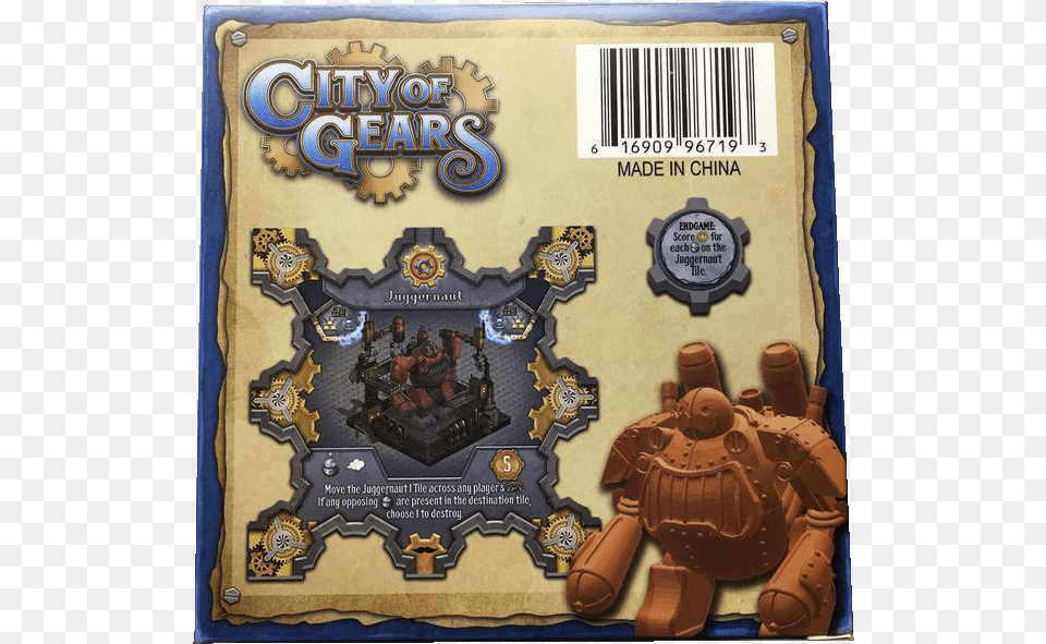 City Of Gears Founders Edition With Juggernaut Expansion Illustration, Book, Publication, Comics Png Image