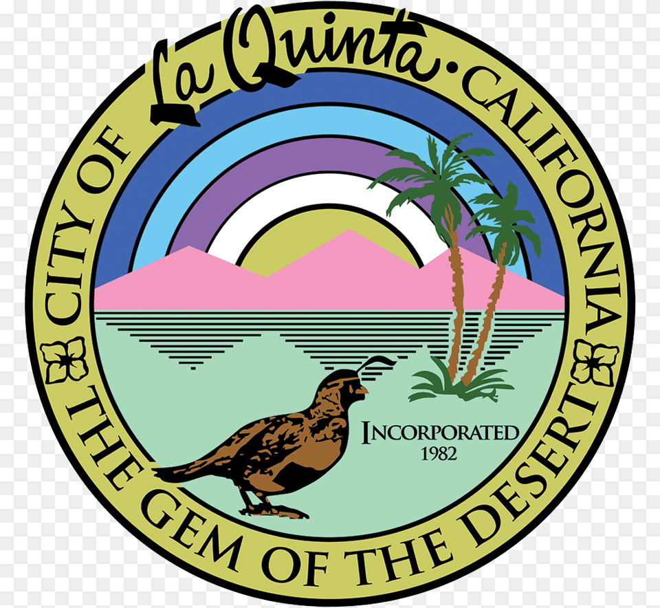 City Of La Quinta City Of La Quinta, Logo, Animal, Bird, Emblem Png Image